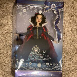 Snow White 2025 Holiday Special Edition Doll. 2025 Holiday Special Edition Snow